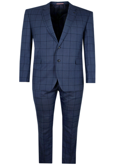 DANIEL HECHTER 512 WOOL CHECK SUIT