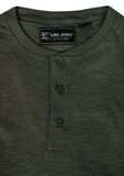 KAM HENLEY SLUB T-SHIRT-tshirts & tank tops-BIGMENSCLOTHING.CO.NZ