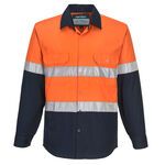 PRIME MOVER 803  HI-VIS L/S SHIRT-workwear-BIGMENSCLOTHING.CO.NZ