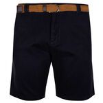 KAM WOVEN BELT SHORT-shorts-BIGMENSCLOTHING.CO.NZ