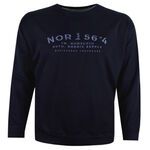NORTH 56° NORDIC SUPPLY SWEAT TOP-fleecy tops & hoodies-BIGMENSCLOTHING.CO.NZ