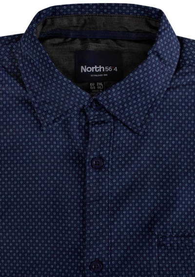 NORTH 56° GEOMETRIC S/S SHIRT