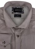 BROOKSFIELD RETRO 3D L/S SHIRT-shirts casual & business-BIGMENSCLOTHING.CO.NZ