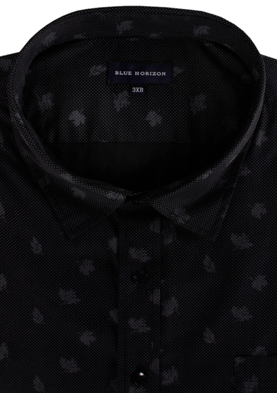 BLUE HORIZON DOT LEAF S/S SHIRT