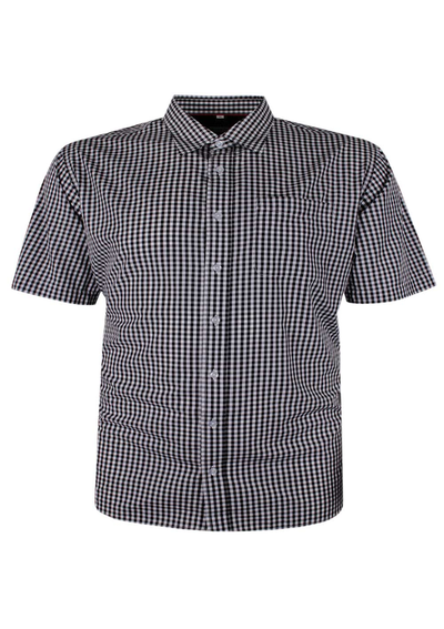 PERRONE BAMBOO BLEND GINGHAM S/S SHIRT - SHIRTS CASUAL & BUSINESS ...