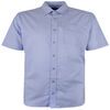 PERRONE LINEN BLEND STRIPE S/S SHIRT-shirts casual & business-BIGMENSCLOTHING.CO.NZ