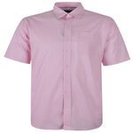 PERRONE OXFORD PLAIN S/S SHIRT-shirts casual & business-BIGMENSCLOTHING.CO.NZ