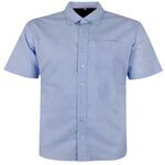 PERRONE LINEN BLEND S/S SHIRT-shirts casual & business-BIGMENSCLOTHING.CO.NZ