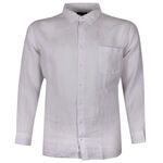 GAZMAN FRENCH LINEN L/S SHIRT-new arrivals-BIGMENSCLOTHING.CO.NZ