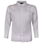 GAZMAN FRENCH LINEN L/S SHIRT-shirts casual & business-BIGMENSCLOTHING.CO.NZ