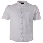 GAZMAN WASHED LINEN BLEND S/S SHIRT-shirts casual & business-BIGMENSCLOTHING.CO.NZ