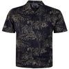 GAZMAN GREEN PALM S/S SHIRT-shirts casual & business-BIGMENSCLOTHING.CO.NZ