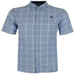 RAGING BULL WINDOWPANE S/S SHIRT-shirts casual & business-BIGMENSCLOTHING.CO.NZ