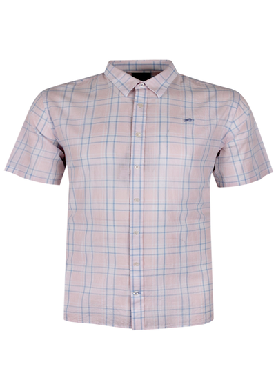 RAGING BULL CHECKED S/S SHIRT