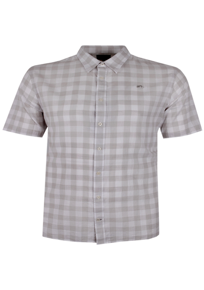 RAGING BULL BIG CHECK S/S SHIRT