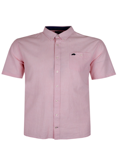 RAGING BULL CASUAL LINEN BLEND S/S SHIRT