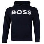 HUGO BOSS WE-BASIC HOODY-fleecy tops & hoodies-BIGMENSCLOTHING.CO.NZ