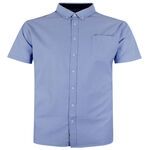 DUKE JAMES OXFORD S/S SHIRT -shirts casual & business-BIGMENSCLOTHING.CO.NZ