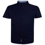 DUKE JAMES OXFORD S/S SHIRT -shirts casual & business-BIGMENSCLOTHING.CO.NZ