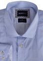 BROOKSFIELD BLUE GEOMETRIC L/S SHIRT-shirts casual & business-BIGMENSCLOTHING.CO.NZ