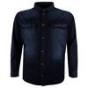 NORTH 56° DENIM L/S SHIRT-shirts casual & business-BIGMENSCLOTHING.CO.NZ