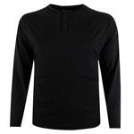 NORTH 56° HENLEY L/S SHIRT-tshirts & tank tops-BIGMENSCLOTHING.CO.NZ