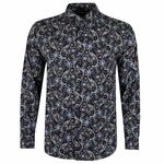 JIMMY STUART JASPER FLORAL L/S SHIRT-shirts casual & business-BIGMENSCLOTHING.CO.NZ