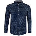 BACKBAY LACE DIAMOND L/S SHIRT-new arrivals-BIGMENSCLOTHING.CO.NZ