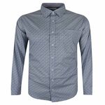 BACKBAY LACE SWIRL L/S SHIRT-shirts casual & business-BIGMENSCLOTHING.CO.NZ