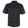 KAM DETAILED SKULL S/S SHIRT-shirts casual & business-BIGMENSCLOTHING.CO.NZ