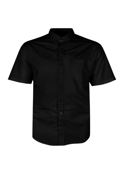 KAM PLAIN BUTTON-DOWN S/S SHIRT