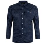 RAGING BULL LEAF DESIGN L/S SHIRT-shirts casual & business-BIGMENSCLOTHING.CO.NZ