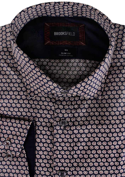 BROOKSFIELD TALL GEO FIREWORK L/S SHIRT