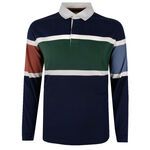 GAZMAN MULTI RUGBY POLO-new arrivals-BIGMENSCLOTHING.CO.NZ