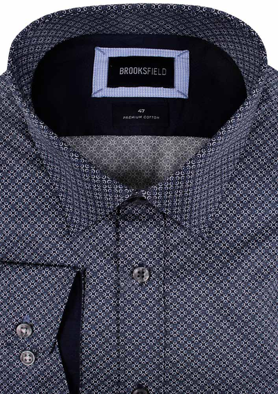 BROOKSFIELD FORMAL FLORAL L/S SHIRT