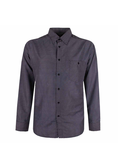 CIPOLLINI SQUARED-DOT L/S SHIRT