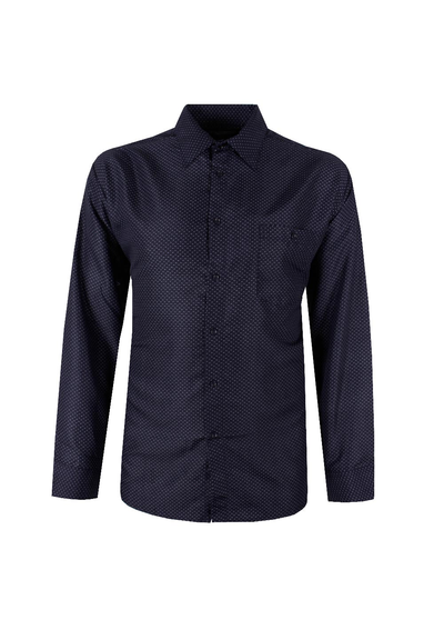 CIPOLLINI LINED-DOT L/S SHIRT 