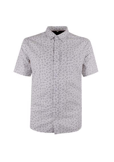 PERRONE PETAL LINEN BLEND S/S SHIRT