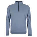 BACKBAY HENRY 1/4 ZIP PULLOVER-fleecy tops & hoodies-BIGMENSCLOTHING.CO.NZ