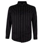 BACKBAY IRREGULAR STRIPE L/S SHIRT-new arrivals-BIGMENSCLOTHING.CO.NZ