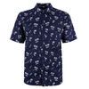 PERRONE SUMMER VIBES LINEN BLEND S/S SHIRT-sale clearance-BIGMENSCLOTHING.CO.NZ