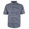 BACKBAY BROAD LEAF S/S SHIRT-sale clearance-BIGMENSCLOTHING.CO.NZ