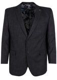 OLIVER 2366-80 CHECK SPORTSCOAT-sports coats-BIGMENSCLOTHING.CO.NZ