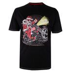 KAM SANTA BIKER XMAS T-SHIRT-new arrivals-BIGMENSCLOTHING.CO.NZ