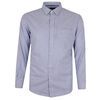 GAZMAN TWILL STRIPE L/S SHIRT-shirts casual & business-BIGMENSCLOTHING.CO.NZ