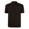 DUKE RAUL JACQUARD POLO-polos-BIGMENSCLOTHING.CO.NZ