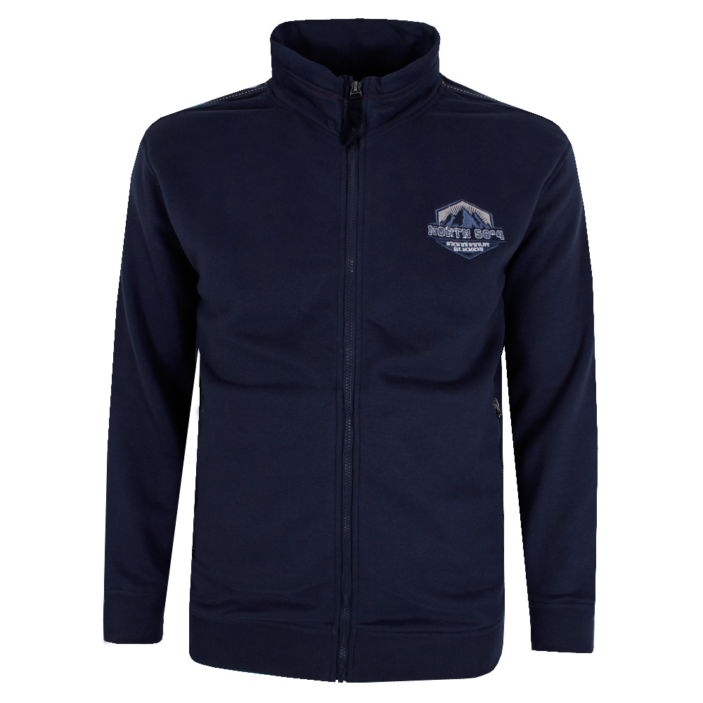 NORTH 56° 98 MOUNTAIN ZIP SWEAT TOP