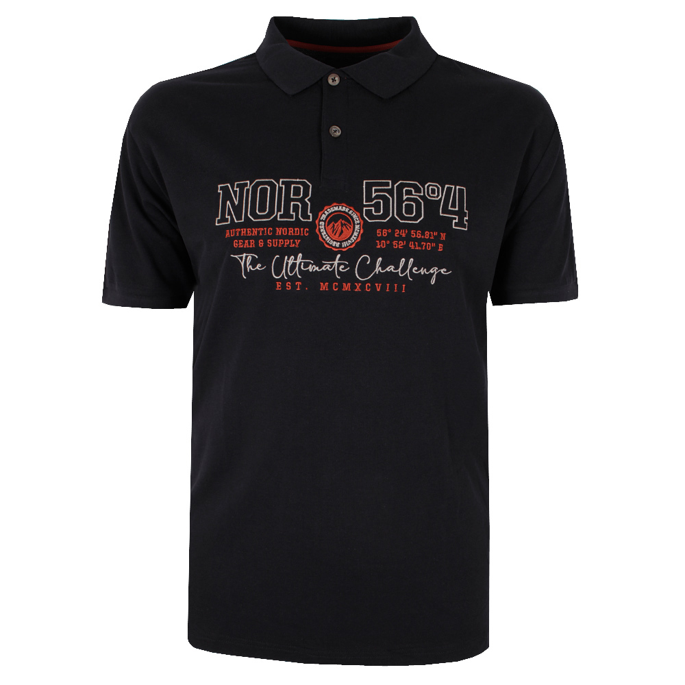 NORTH 56° CHALLENGE PIQUE POLO