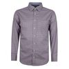 BACKBAY SQUARED-OFF GEO L/S SHIRT-shirts casual & business-BIGMENSCLOTHING.CO.NZ