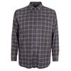 GAZMAN BRUSHED TWILL CHECK L/S-new arrivals-BIGMENSCLOTHING.CO.NZ